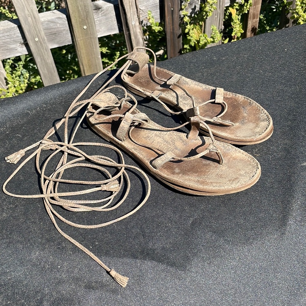 Madewell Gladiator Wrap Sandals